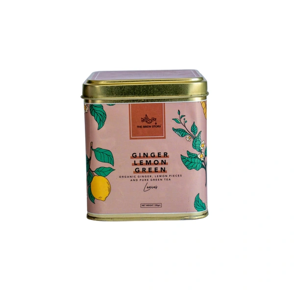 The Brew Story Green Tea - Ginger Lemon Green, 100g