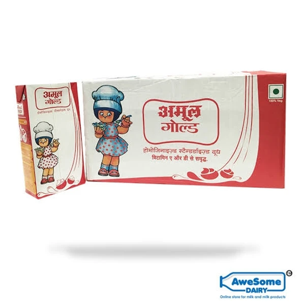 Amul Gold - 500ml- 1 Carton (24pcs)