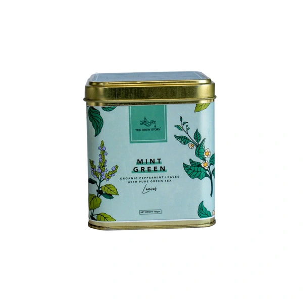 The Brew Story Green Tea - Mint Green, 100g