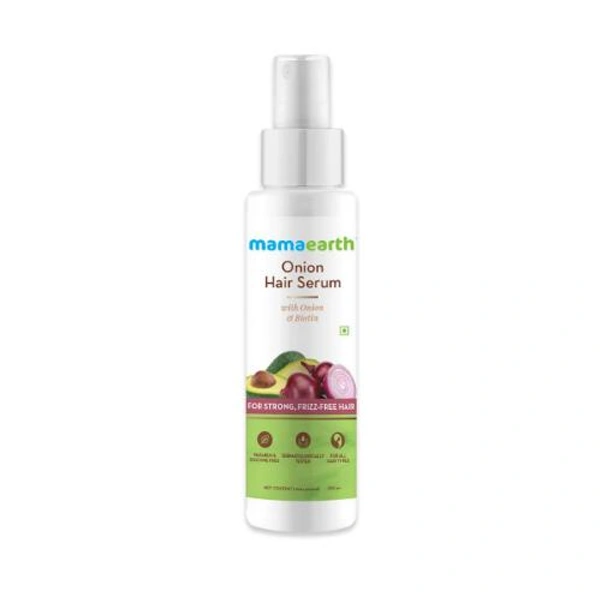 Mamaearth Hair Serum - 100ml, For strong ,Frizz-Free hair