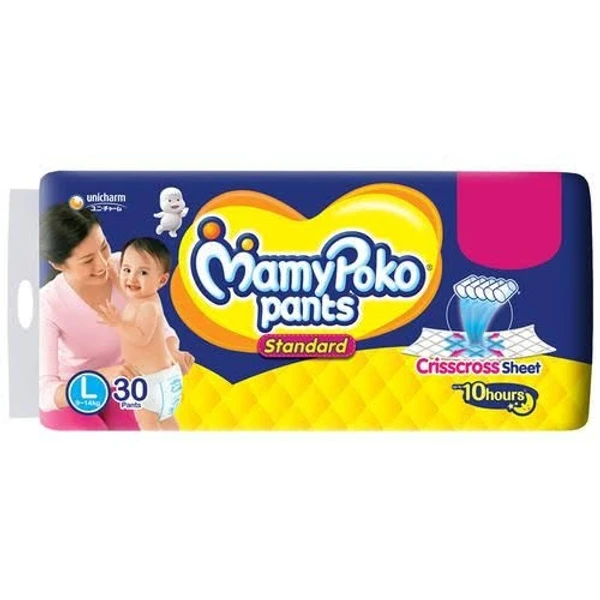 Mamypoko Pants Standard - 30pcs, L(9-14kg)