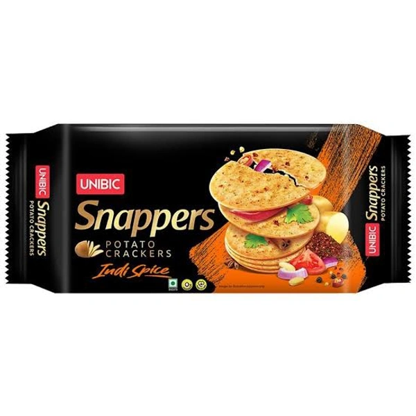 Unibic Snappers  - Indi Spice, 75g