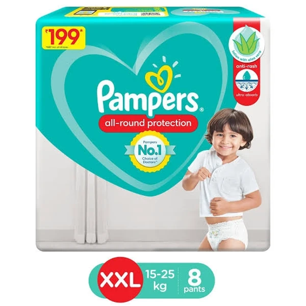 Pampers  - 8Pants, XXL 15-25kg