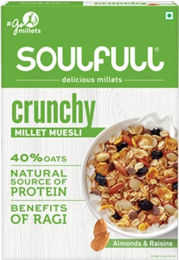 Tata Soulfull Crunchy Millet Muesli - 400g