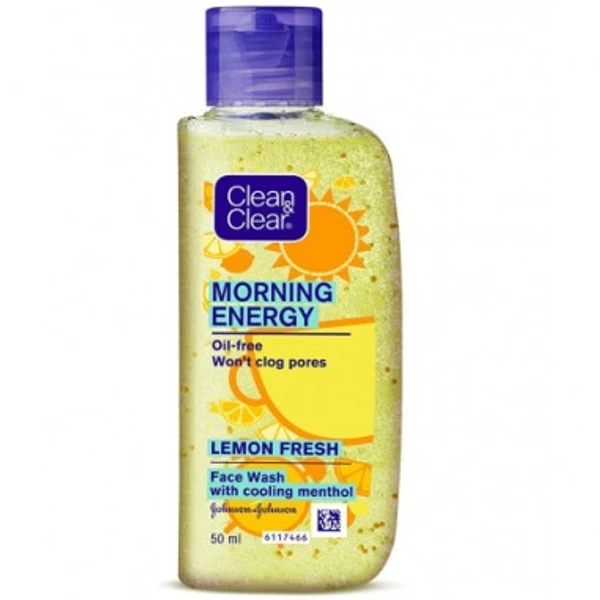 Facewash Clean& Clear Facewash Lemon Fresh - 50ml