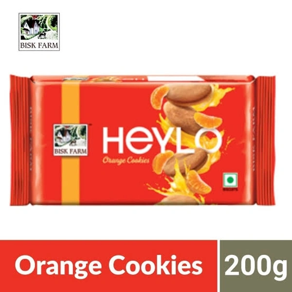 Bisk Farm Heylo - Orange 🍊 Cookies, 200g