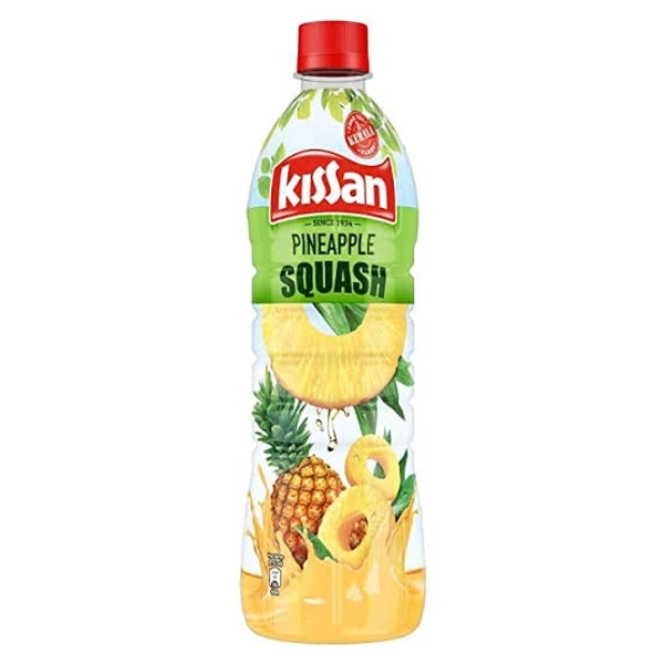 Kissan Juicy Pineapple 🍍 Squash - 750ml, Pineapple 🍍