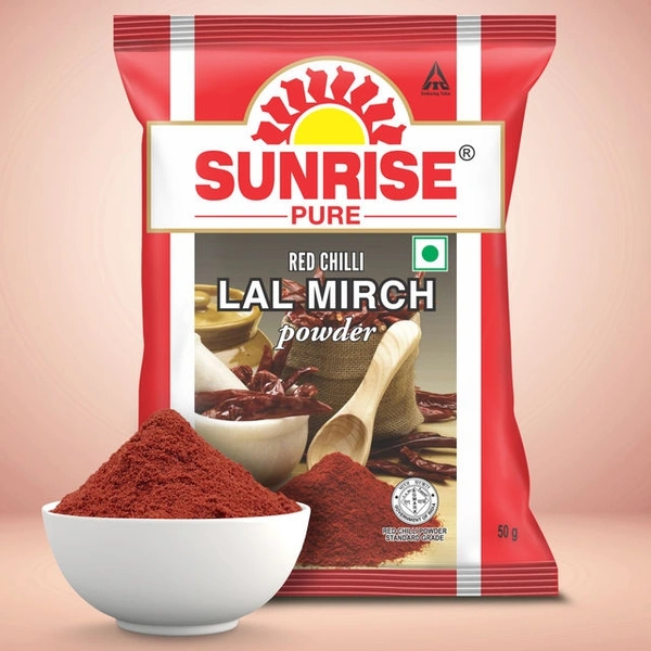 Sunrise Lal Mirch Powder (Red Chilli Powder) (Pack Of 2) - 14g
