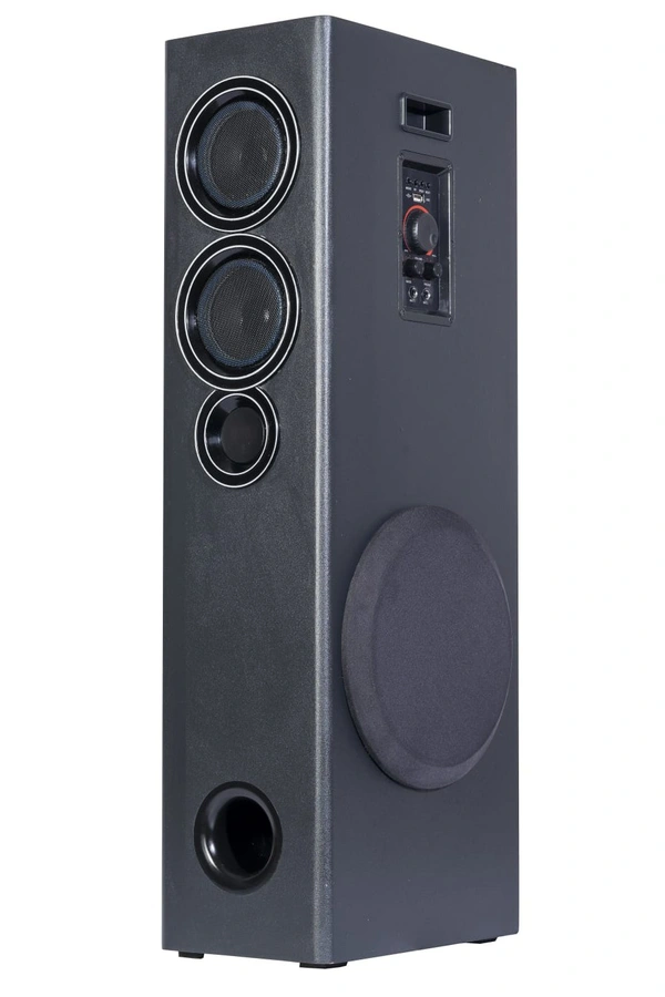 Tower Speaker 32"  - Black, 8"*1 woofer.  4"*2 speaker