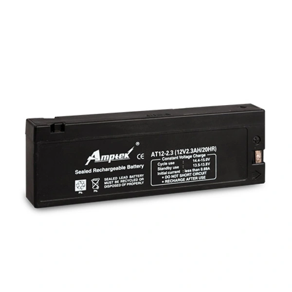AMPTEK 12 V 2.3 AH RECHARGEABLE BATTERY FOR BPL MONITORS