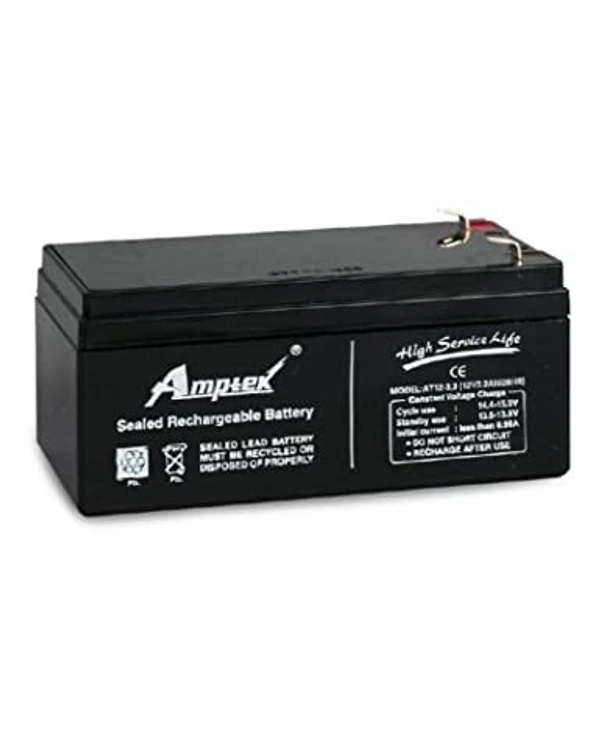 AMPTEK 12 V 3.3 AH RECHARGEABLE BATTERY