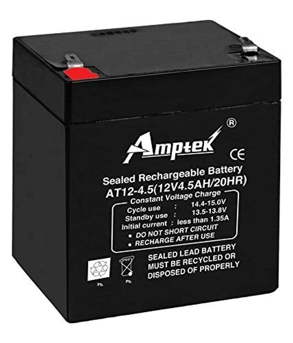 AMPTEK 12 V 4.5 AH RECHARGEABLE BATTERY