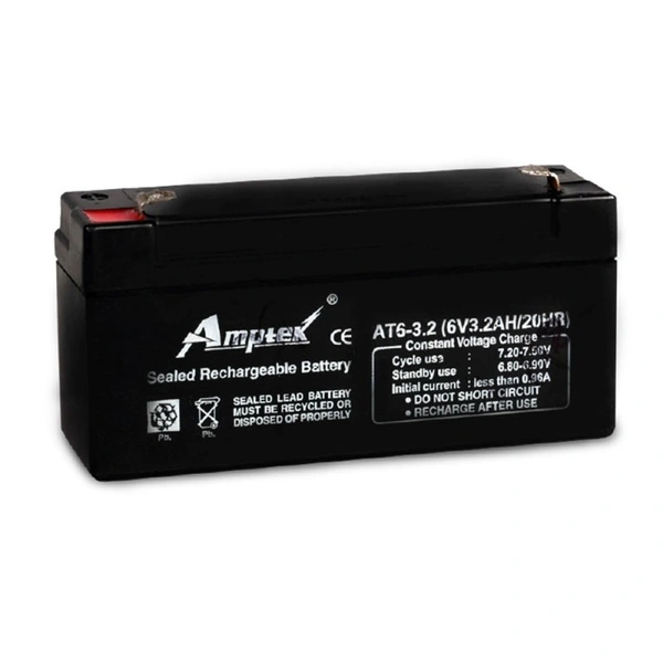 AMPTEK 6 V 3.2 RECHARGEABLE BATTERIES