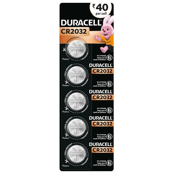 DURACELL 2032 SET OF 5