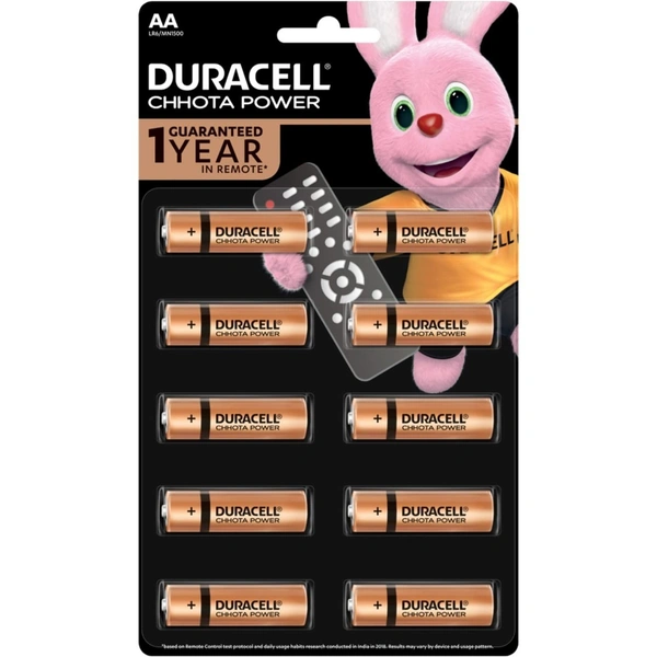 DURACELL AA CHOTA POWER SET OF 10
