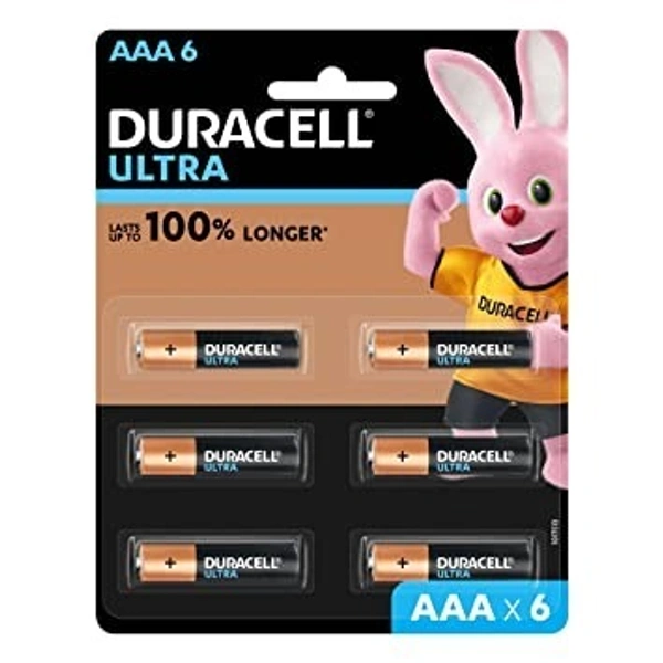 DURACELL AAA ULTRA BATTERY PACK OF 6