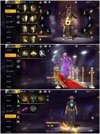 Free Fire Session 1 & SESSION 2 ACCOUNT selling  - Red, 1