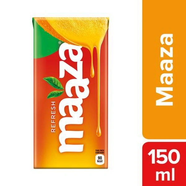Coco Cola  Maaza Refresh Mango Drink 150 ml