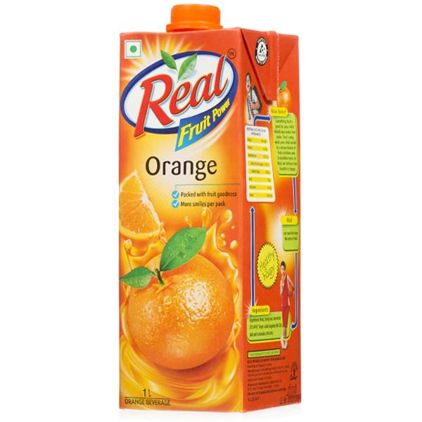Real Fruit Power Orange Juice 1 L