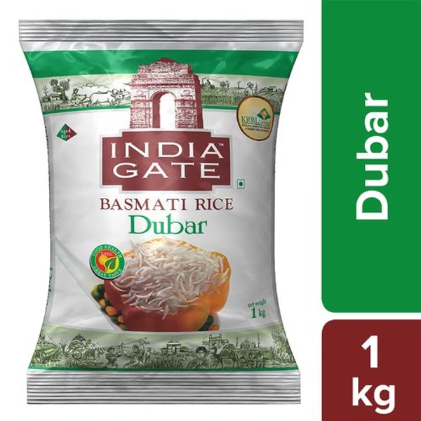 India Gate-Basmati Rice-Dubar1 Kg