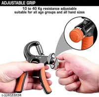 Hand Grip Gym With Counter | Hand Gripper Upto 5 to 60 Kg (Multicolor) - Free Size