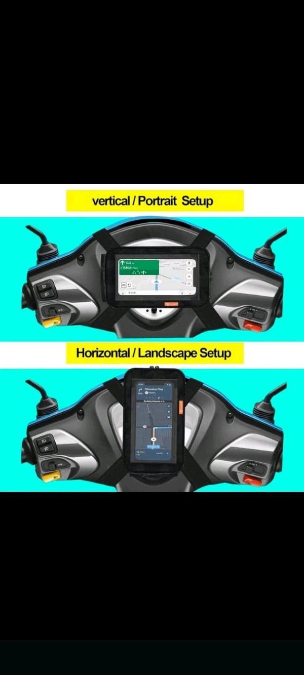 Mobile Holder Pouch For All Types Of Scooter 🛵🛴 - Swiggy Zomato Good Performance ✅