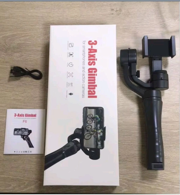 3-Axis Gimbal For Smartphone Action Camera