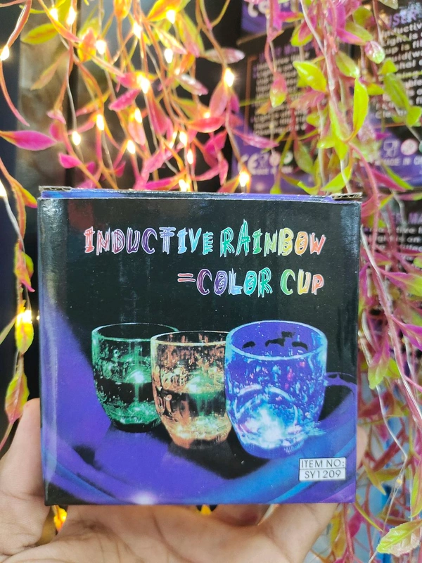 Inductive Rainbow Color Cup 💡light 🕯️