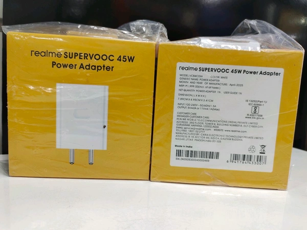 Realme 45w Adapter ⚡