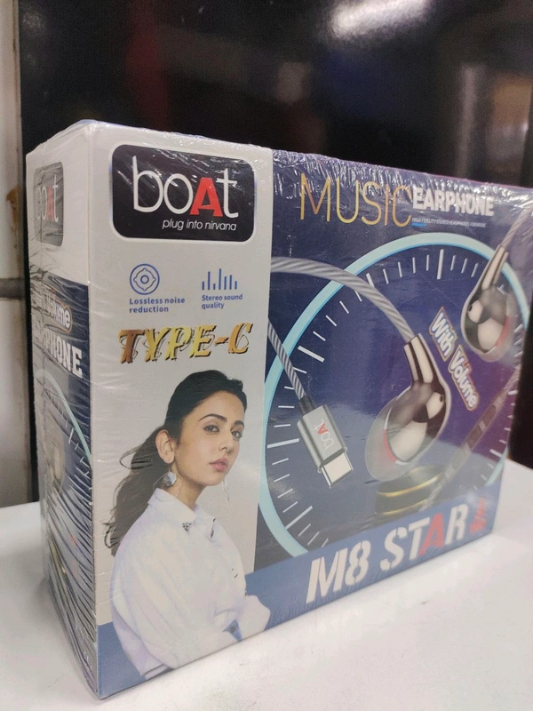 Boat M8 Star Type C Earphone ⚡💯