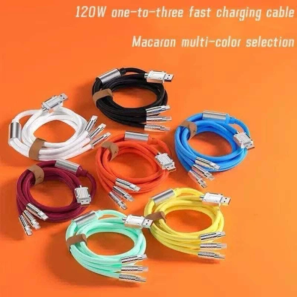 3in1 Charging Cable  120w 