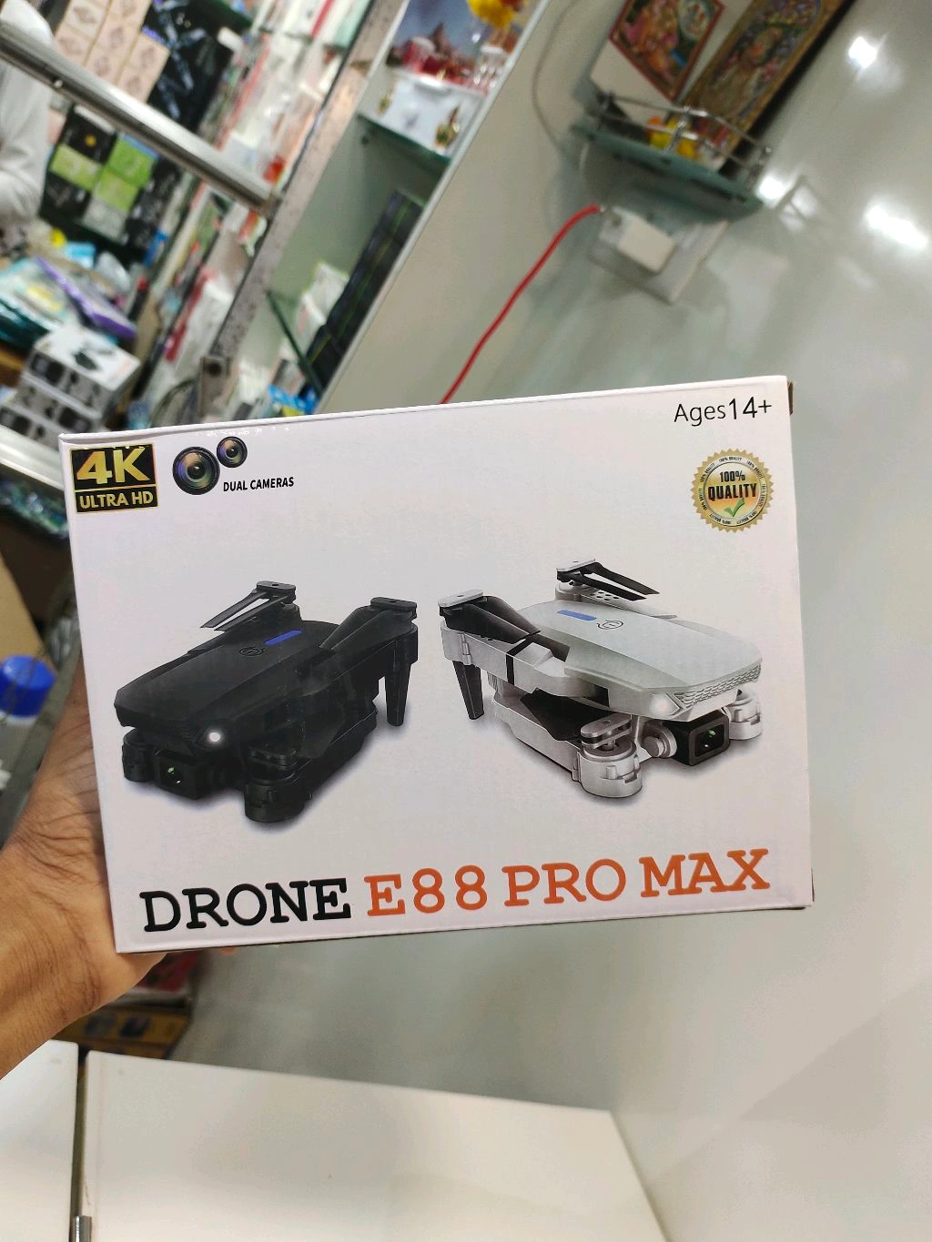 Drone E88 Pro Max 4K Ultra HD Duble Battery 🔋
