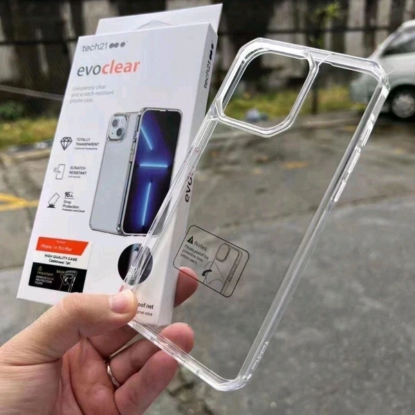 EVO CLEAR BOX PACKING BACK COVER - iPhone 14  plus