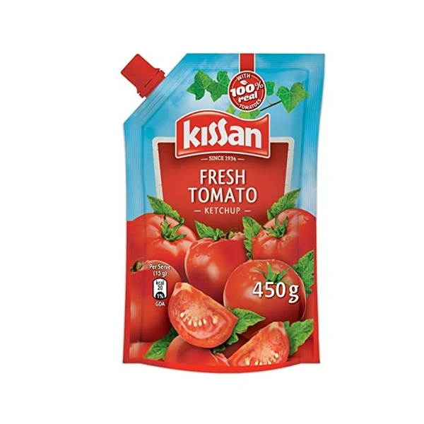 Kissan Tomato Ketchup  - 450 Gram