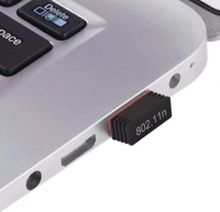 HB PLUS HB-USB150WF1 WiFi USB Mini Adapter Supports 150 Mbps Wireless Data, Comes with Advanced Security WPA/WPA2 encryption Standards