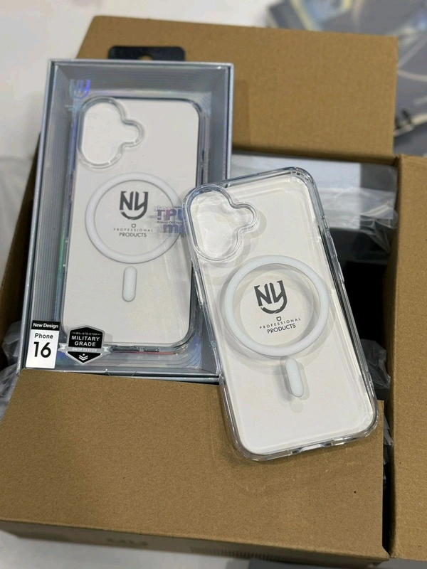 NY PREMIUM METALIC MAGSAFE TPU - IPHONE-16 PRO