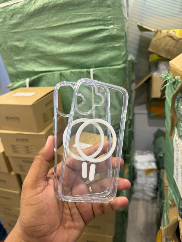 NY PREMIUM METALIC MAGSAFE TPU - IPHONE-16 PRO