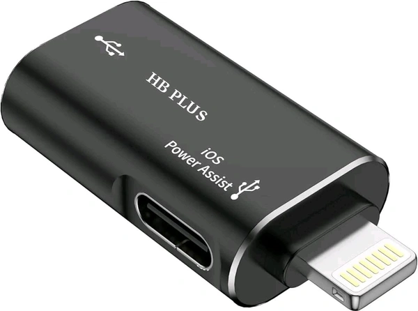 HB PLUS USB 3.0 to Lightning Adapter Connector, Female to Male USB 3.0 High-Speed Data Transfer Converter USB Adapter for iPhone, iPad, MacBook i Phone OTG cannector
