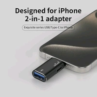 HB PLUS USB 3.0 to Lightning Adapter Connector, Female to Male USB 3.0 High-Speed Data Transfer Converter USB Adapter for iPhone, iPad, MacBook i Phone OTG cannector