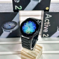 Active 2 Best Quality Smartwatch | 2.5D Curve HD Screen Full Touch Upto 1*2 Days Battery Backup - Black