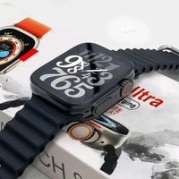 watch Pro T800 Series 8 Ultra Budget Smartwatch | 1.99 Infinity Display, Aluminium Case - Orange