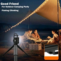 Keychain Light USB Charging Emergency Lamps Strong Magnetic Repair Work Outdoor Camping Light