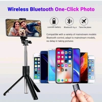 Q07 4 in 1 Extendable Selfie Stick 360 Rotation Tripod Stand Tripod