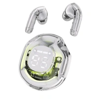 Ultrapod Pro 5.3 LED Power Display Crystal in-Ear Earbuds - Blue