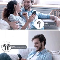 Ultrapod Pro 5.3 LED Power Display Crystal in-Ear Earbuds - Blue
