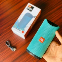 Portable Bluetooth Speaker Dynamic Thunder Sound With High Bass Bluetooth Speaker Stereo Channel With Brand Log - Red