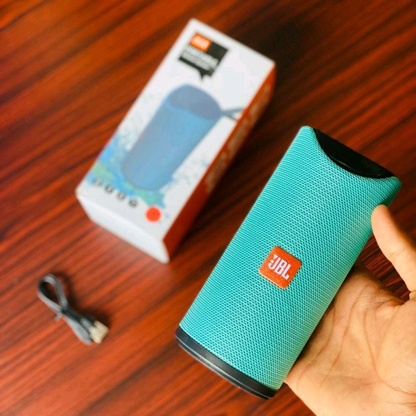 Portable Bluetooth Speaker Dynamic Thunder Sound With High Bass Bluetooth Speaker Stereo Channel With Brand Log - Red
