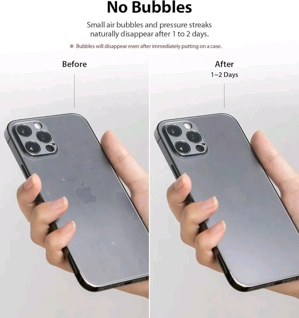 Back Screen Protector for iPhone 13 Unbreakable Membrane Scratch Guard Transparent TPU Full Fit Protective, Case Friendly, Compatible with iPhone 13 (Back & Side)