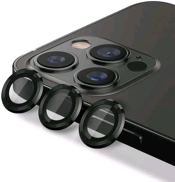 Camera Lens Protector for iPhone 14 Pro 6.1"& iPhone 14 Pro Max 6.7", TemiPhone 14 Pro Glass Camera Lens Protector Tempered Glass Lens Cover Fit for iPhone 14 Pro/iPhone 14 Pro  - Black