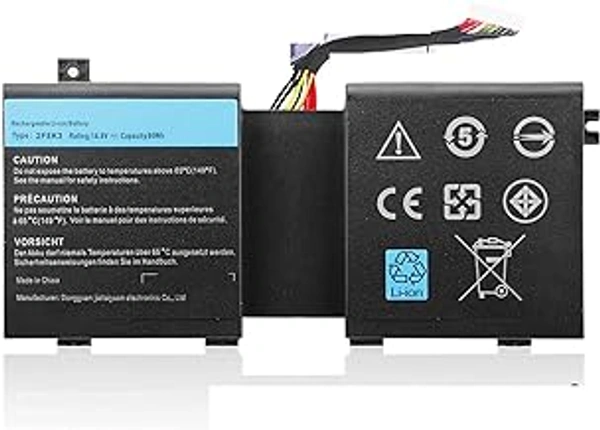 HB PLUS 2F8K3 Laptop Battery for Dell Alienware 17 R1 17X M17X-R5, Alienware 18 R1 18X M18X-R3 Series P18E P18E001 P19E P19E001 02F8K3 G33TT KJ2PX 0KJ2PX 0G33TT 0NU209 451-BBCB 86Wh